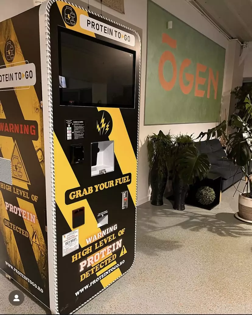 Protein to Go industrial design machine